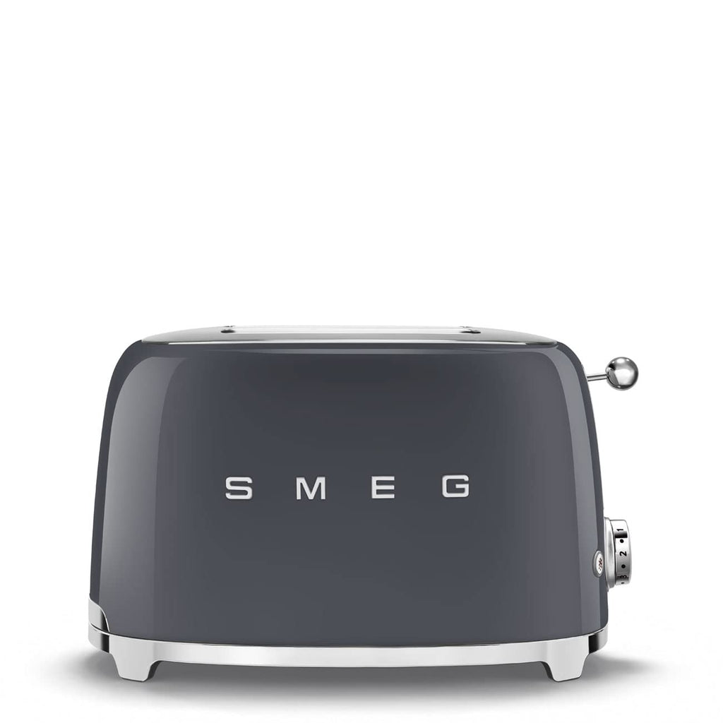 Smeg 50’s Style Retro Range Breakfast Set, 1.7L 3000W Kettle and Multi-Functional Control 2-Slice 950W Toaster