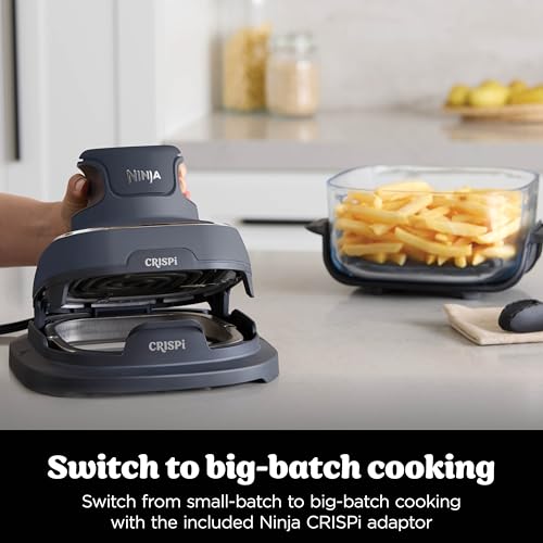 Ninja CRISPi Portable Air Fryer, 3.8L, 4-in-1: Air Fry, Roast, Keep Warm, Recrisp
