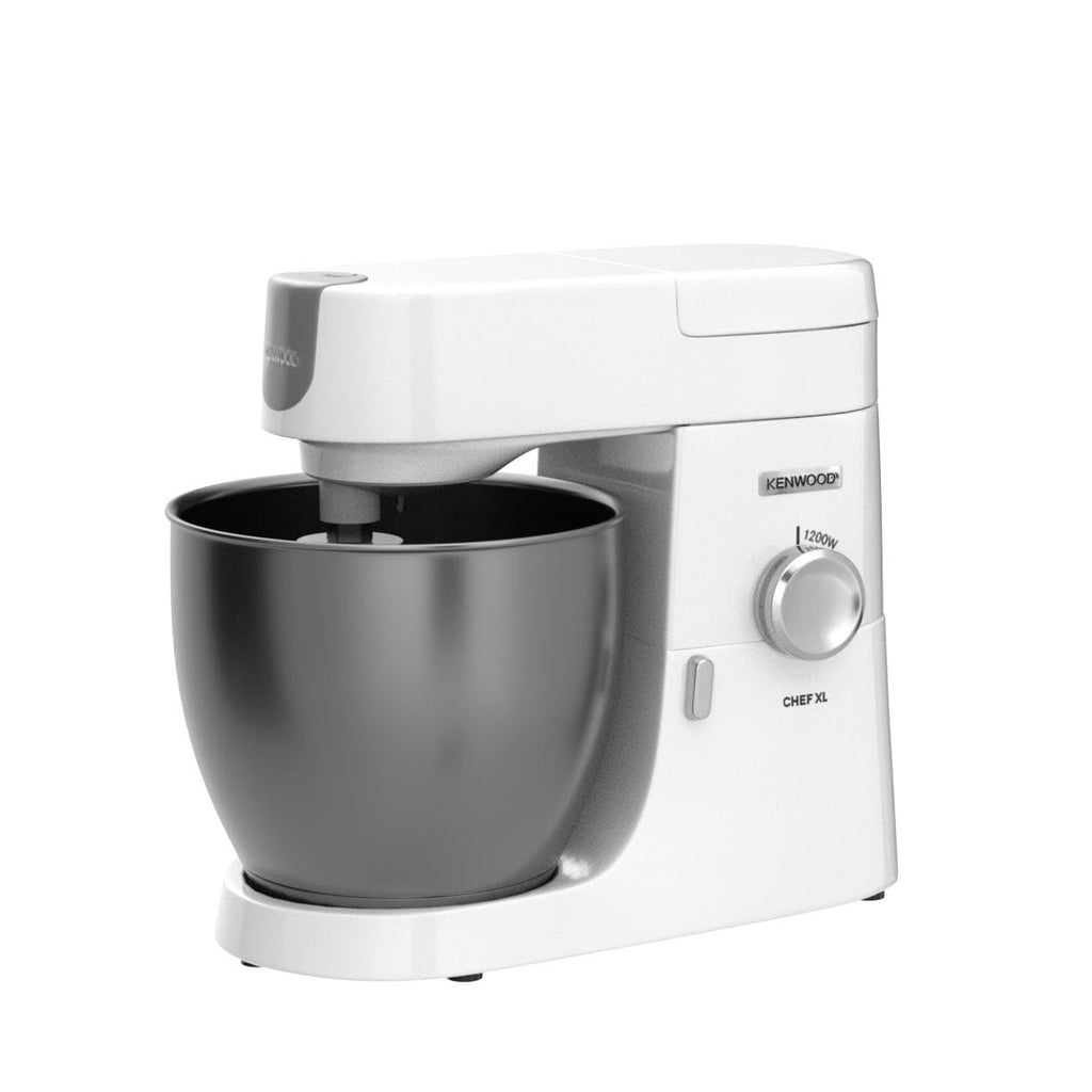 Kenwood Stand Mixer for Baking, Stylish Food Mixer, with K-beater, Dough Hook, Whisk and 6.7L Bowl, White