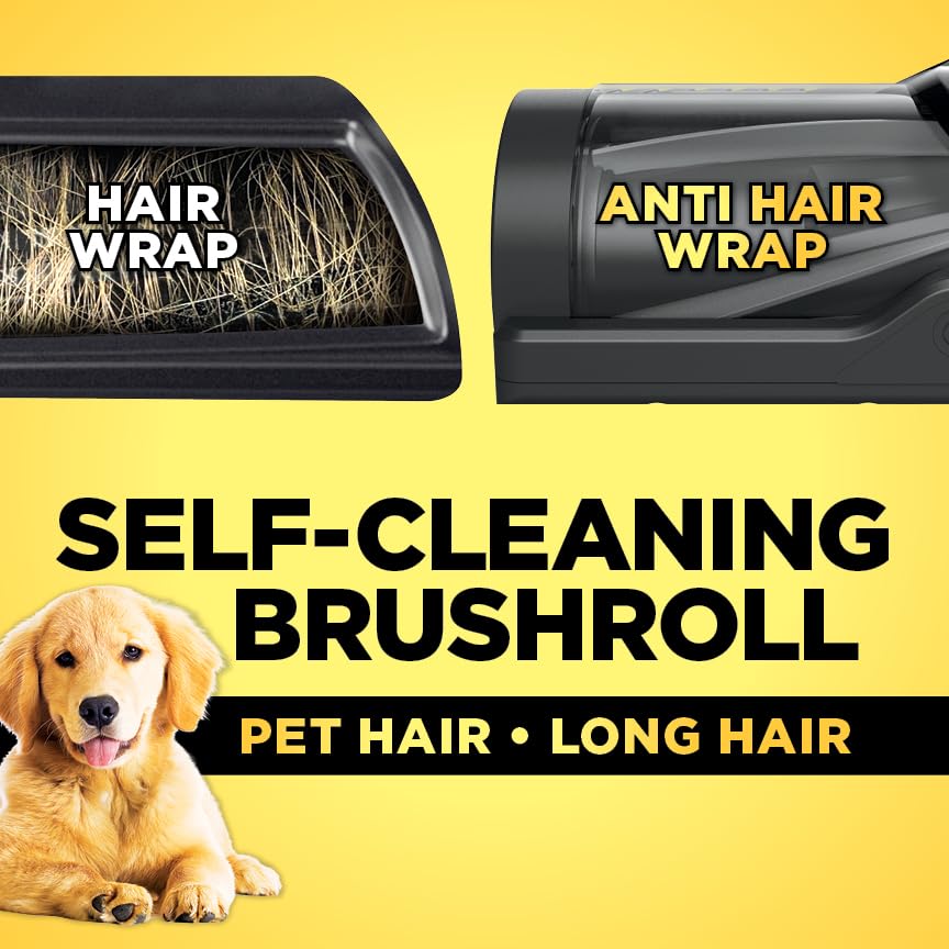 Shark PowerPro Cordless Stick Vacuum Cleaner, Anti Hair Wrap, FloorDetect Tech, Anti-Allergen