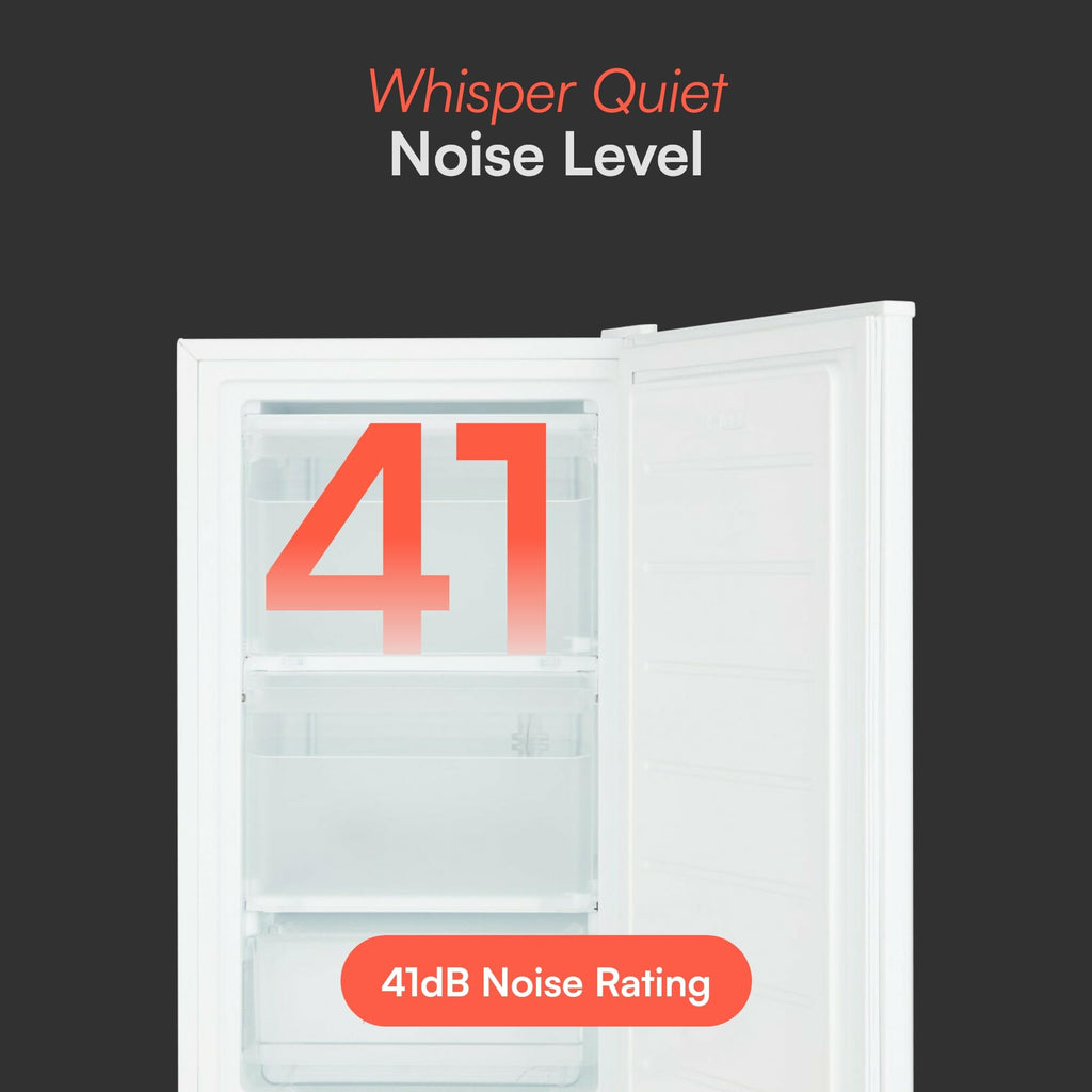 Cookology UCFZ60WH Freestanding Under Counter Freezer in White - 60 Litre Capacity -