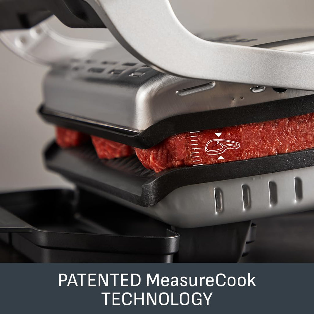 Tefal GC722D40 Optigrill Plus X-Large Grill with 9 Automatic Settings and Cooking Sensor, Xl