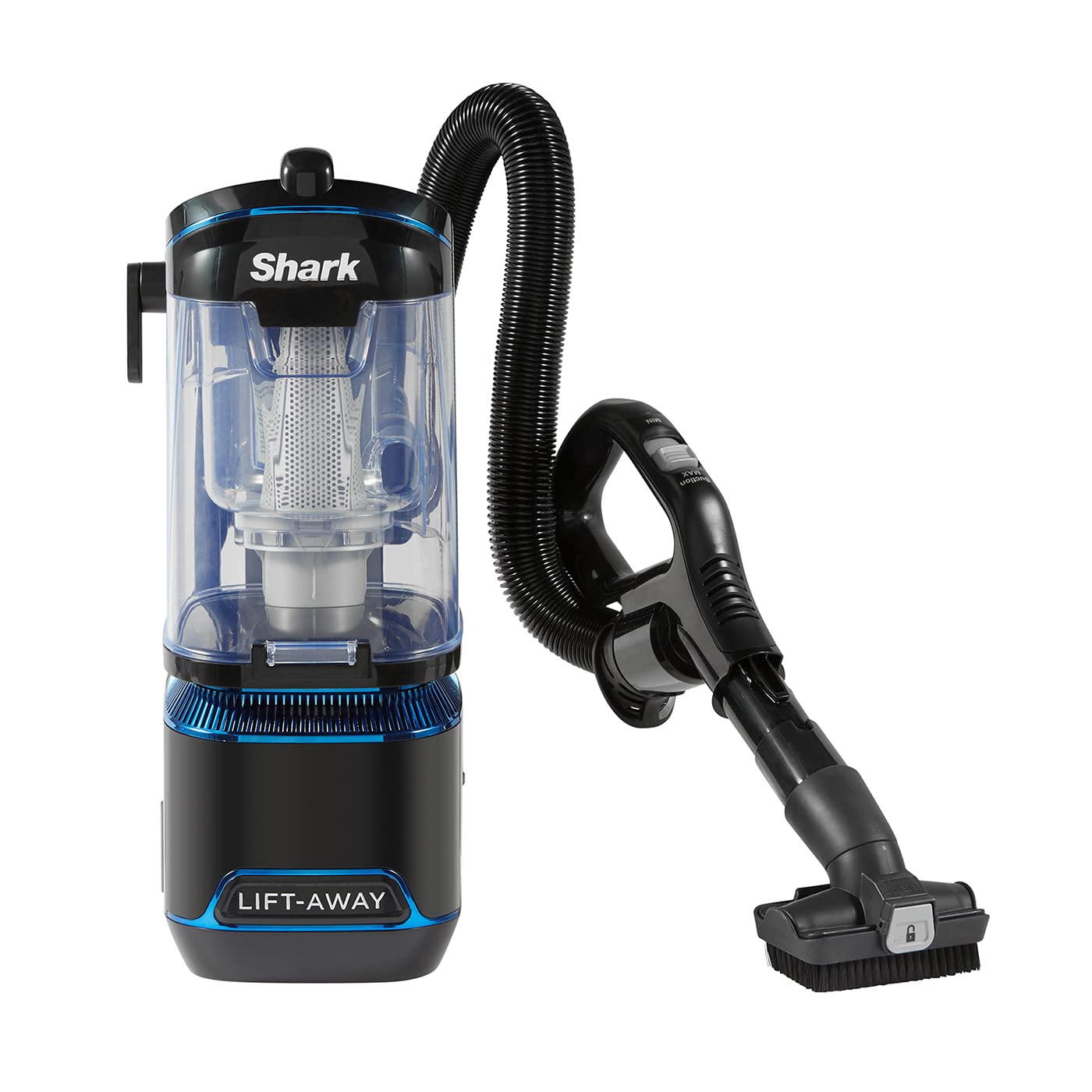 Shark Corded Upright Vacuum Cleaner 1.1L with Lift-Away Technology, LED Headlights, Anti-Allergen,Black
