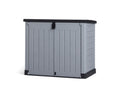 Keter Store It Out Pro Outdoor Garden Furniture Storage Shed Grey| Fade Free | All Weather Resistant