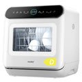 COMFEE' Table Top Dishwasher 7+3 Programs Mini Tabletop Dishwasher No Plumbing - White