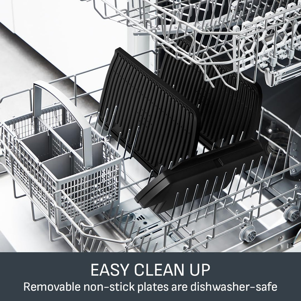 Tefal GC722D40 Optigrill Plus X-Large Grill with 9 Automatic Settings and Cooking Sensor, Xl