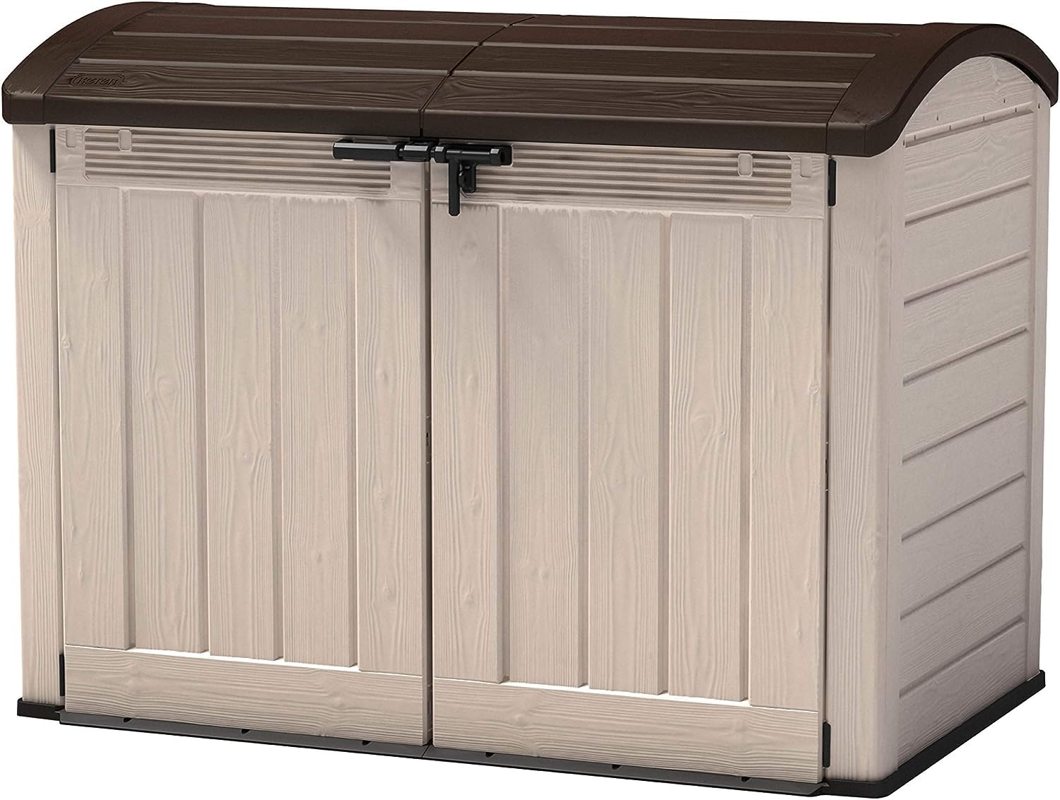 Keter Store It Out Ultra Outdoor Garden Storage Shed, 177 x 113 x 134 cm - Beige and Brown
