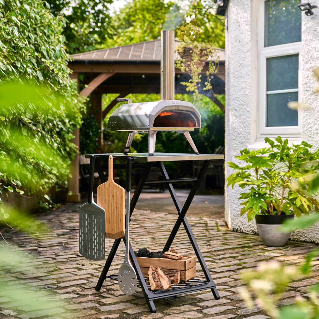 Ooni Karu 12 Multi-Fuel Outdoor Pizza Oven – Portable Wood and Gas Fired Pizza Oven with Pizza Stone