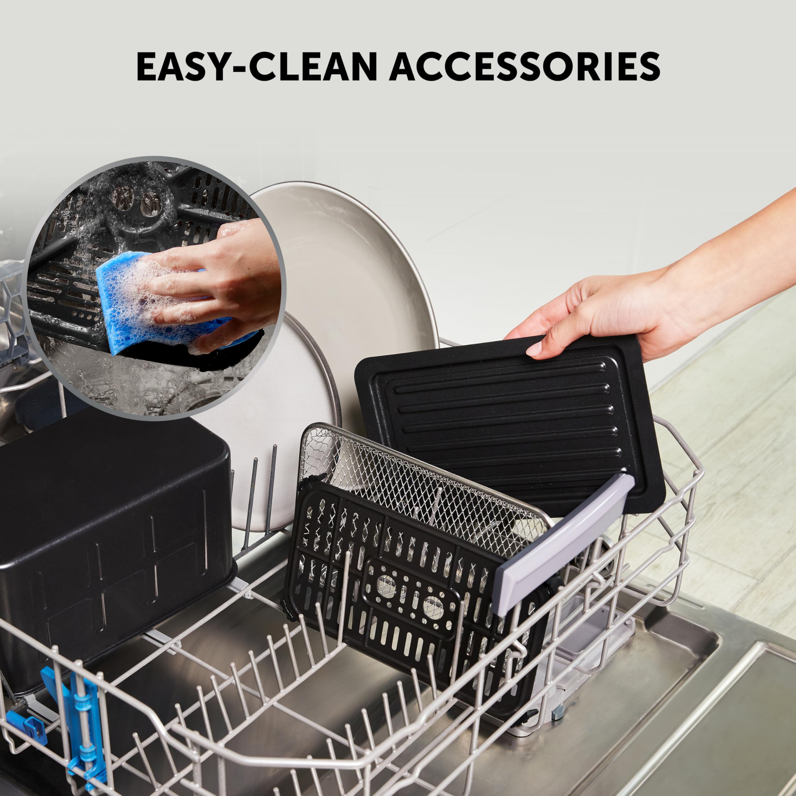 Breville Halo Flexi Air Fryer | Digital Dual Air Fryer Oven | 11L: Serves 10+ People | FryBakeGrillRoast & Reheat