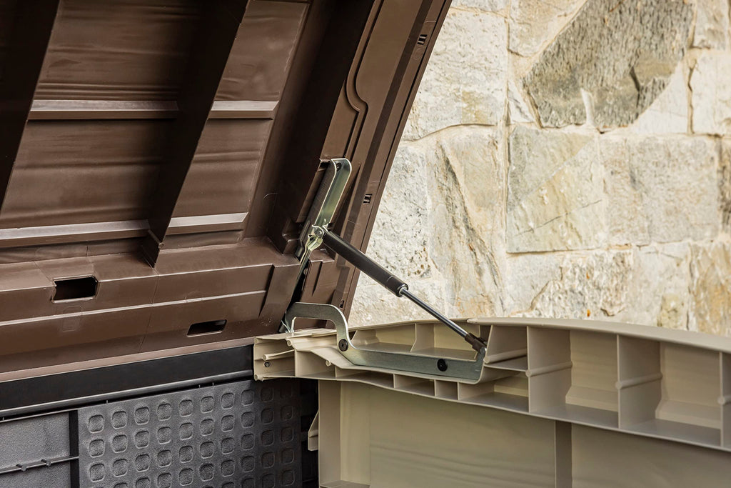 Keter Store It Out - 2-Door Outdoor Furniture Storage Shed, Fade-Free and Weather-Resistant